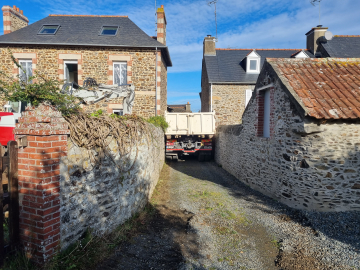 Accès difficile pour le camion 