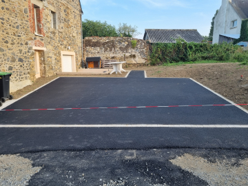 Création de Cour en Enrobé et Pose de Pavés Plédran 