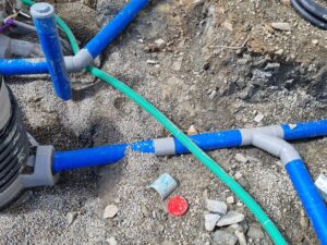 Installation d’un Filtre Compact Ecoflo et Raccordement à Plédran par M2TP