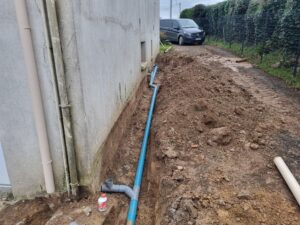 Assainissement sur la commune de plémy